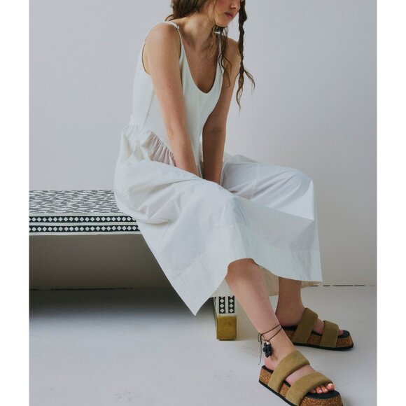 🎉LAST CHANCE🎉 FREE PEOPLE Fairmount Flared Sandals / Pancake - Picture 10 of 13